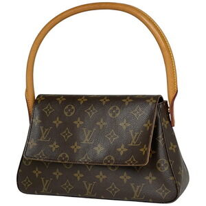 Louis Vuitton Looping Shoulder Bag Monogram Brown